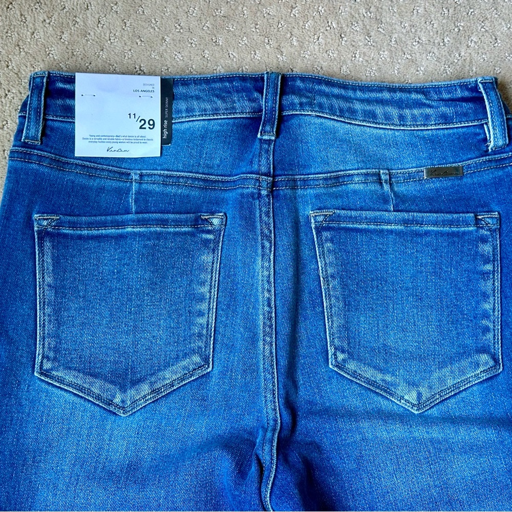 KanCan Super Skinny High Rise Blue Women's Jeans